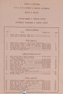 Pratt & Whitney-Whitney-Pratt Whitney R-6 & R-8 Cutter & Radius Grinders Parts & Assembly Manual 1955-R-6-R-8-03